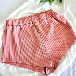 Pink short high waist